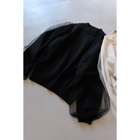 Thomas magpie     tulle knit