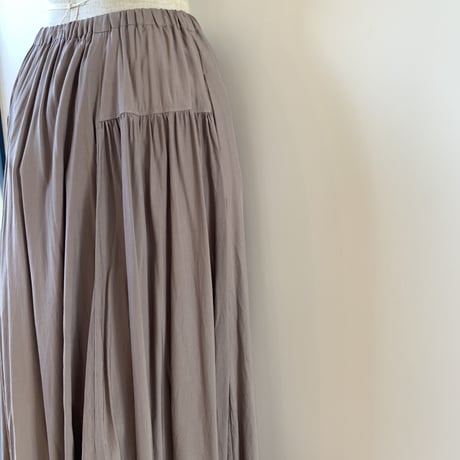suzuki 　takayuki     long　skirt　 gray　A211-22