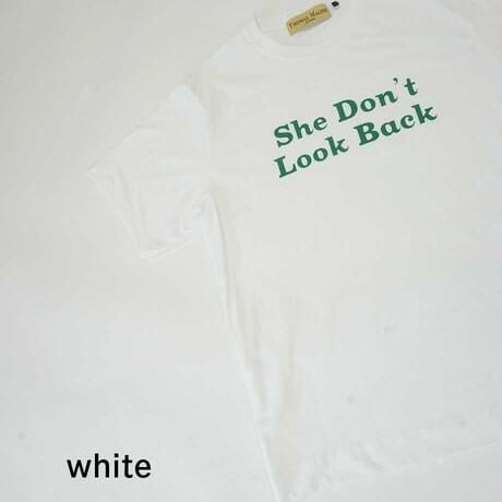 THOMAS MAGPIE　tee shirt big She don’ t look back【2232881】