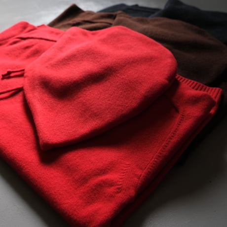 BATONER　Women FLEECE WOOL PULL PARKA　BN-21FL-038