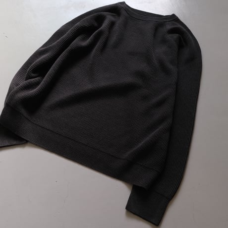 BATONER　Men HIGHCOUNT LINEN CREW NECK　BN-22SM-019