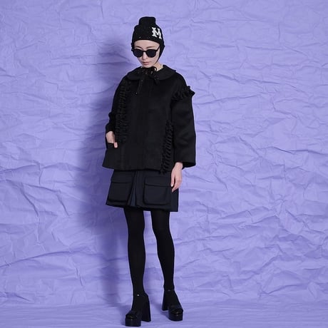 Thomas magpie     melton short coat