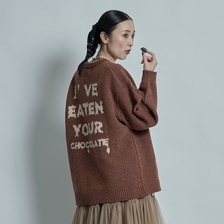 THOMAS MAGPIE　I'VE EATEN YOUR CHOCOLATE knit【2234767】