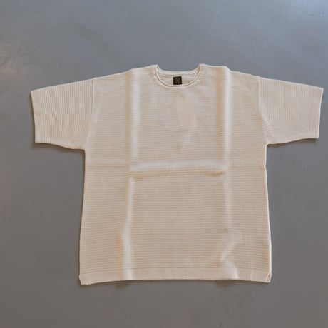 BATONER　　Men THE SUMMER KNIT T-SHIRT 　 BN-22SM-051