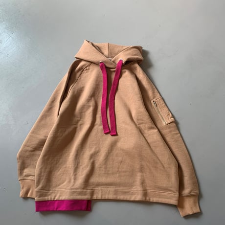 THOMAS MAGPIE  sweat parka  無地【2211832】