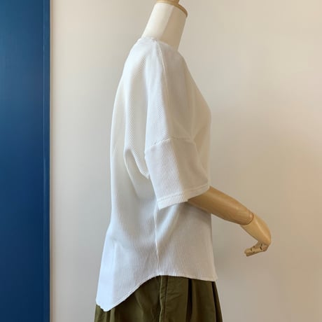 HARVESTY   WAFFLE BIG T-SH（ワッフルビッグTシャツ） WHITE　A51904