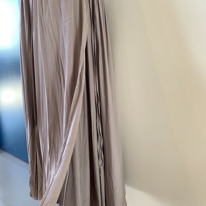 suzuki takayuki long skirt gray A211-22 |