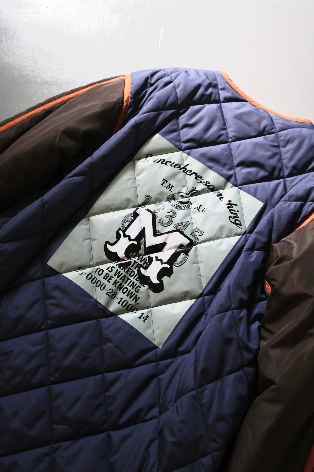 Thomas magpie quilted coat (reversible) | geep