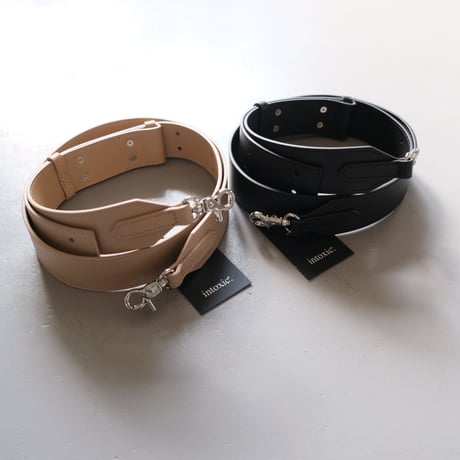 intoxic.　LEATHER STRAP silver　AC-007G