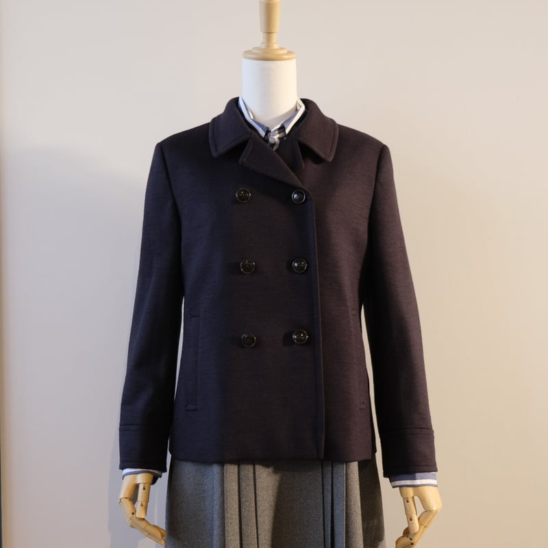 sinme ミニジャケット　シンメ　ショートコート SINME ミニジャケット BLACK 22AW-01-02 | geep