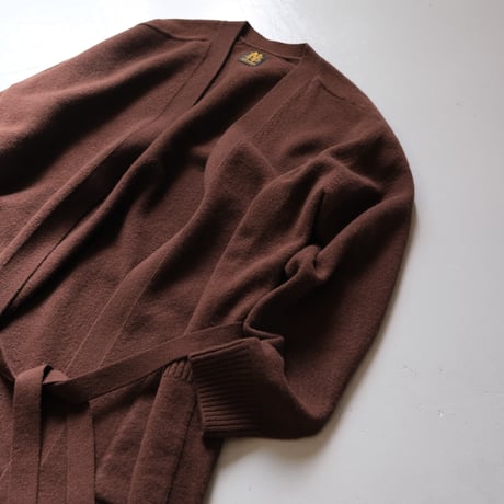 BATONER　Women FLEECE WOOL LONG CARDIGAN　BN-21FL-037