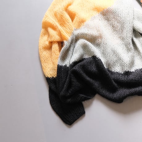 THOMAS MAGPIE　　hand knit pullover【2224731】
