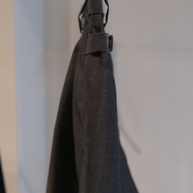 バトナー　SUMMER MOHAIR 2TUCK SHORT PANTS BATONER Men SUMMER MOHAIR 2TUCK PANTS BN-24SM-0