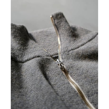 BATONER  Men BACKLOOP CAMEL HALF ZIP