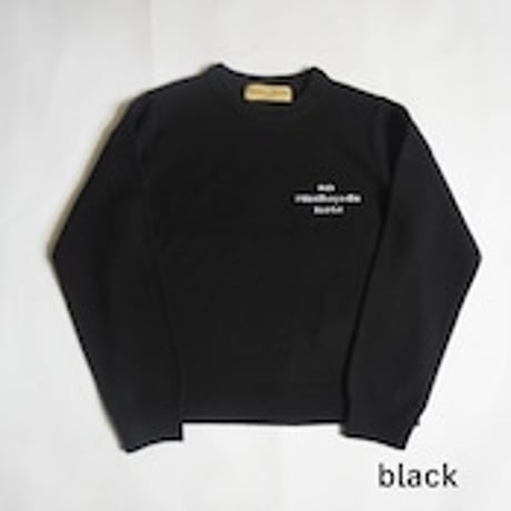 THOMAS MAGPIE　an apologetic note knit【2234766】