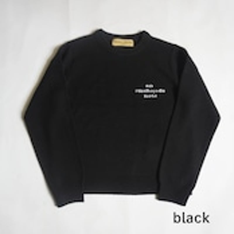 なみ！THOMAS MAGPIE BY INTOXIC. THOMAS MAGPIE an apologetic note knit【2234766】