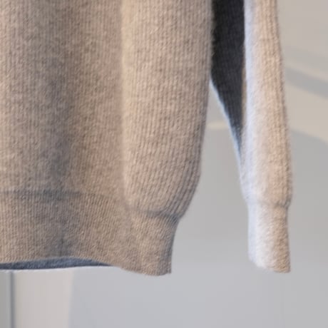 BATONER  MEN  CASHMERE FOX CREW NECK