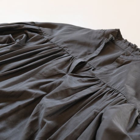 THOMAS MAGPIE　silk one-piece【2222405】BLACK