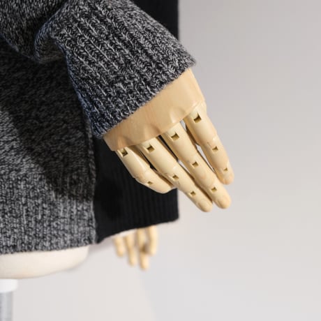 M53.　panel knit　（ UNISEX ）【 MK-005 】 Mサイズ