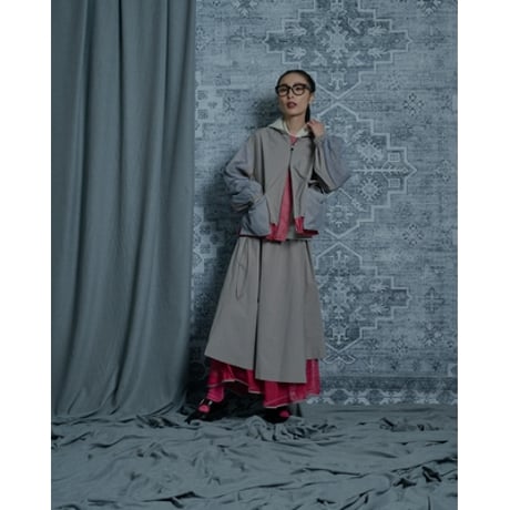 THOMAS MAGPIE　color block skirt【2241602】