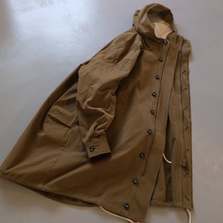 suzuki takayuki　anorak　khaki　A222-08