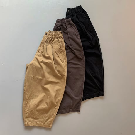HARVESTY     CIRCUS PANTS　サーカスパンツ　　COL: 38　CHOCO　チョコ