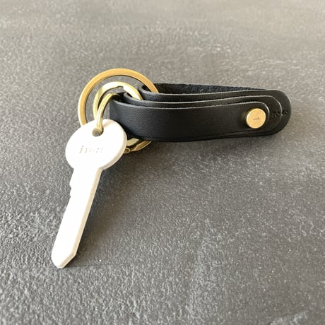 FOLD 3R KEY HOLDER   BLACK