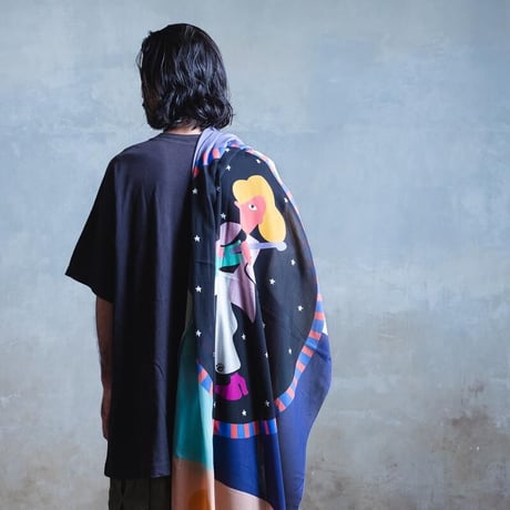 YARN&COPPER　Organic Cotton 'Epic Guitar Solo' 　ロングストール
