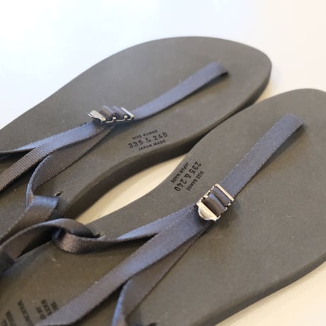 BEAUTIFUL SHOSE barefoot sandals "THICK SOLE"　BSS1812006  BLACK
