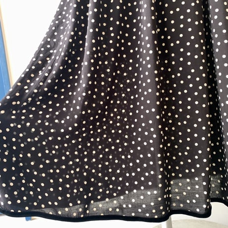 SINME　ロングワンピース　ドット