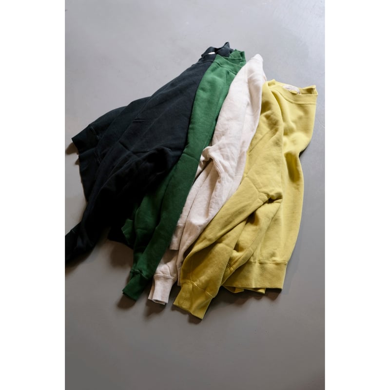 REMI RELIEF ノンストレス綿アクリル裏毛クルー | geep