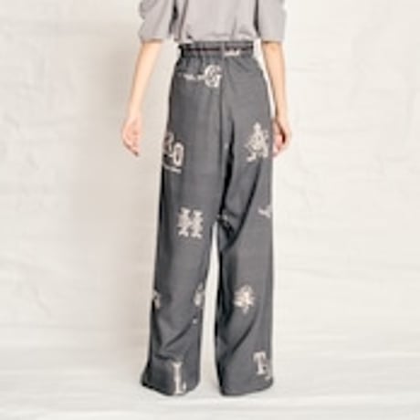 Thomas Magpie  C/Linen PRINT pants 2252313