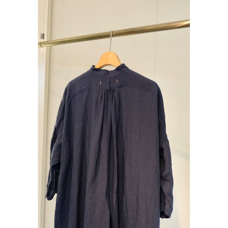 suzuki takayuki   peasant dress Ⅱ  dark blue