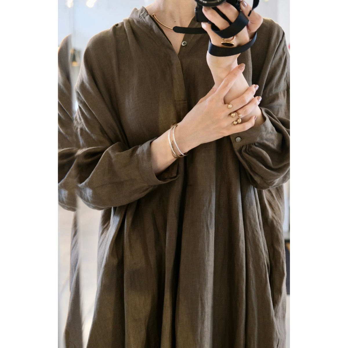 新品 スズキタカユキ peasant dress | winter-leaf suzuki takayuki peasant dress winter leaf |