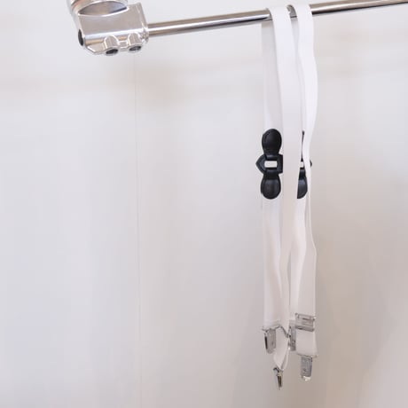 M53.　BRITISH DRACES サスペンダー　White　MAC-002A