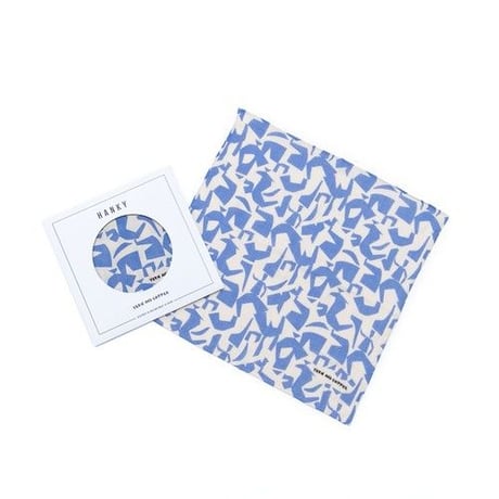 YARN&COPPER 　Double gaze Organic cotton 'Athens' ハンカチ