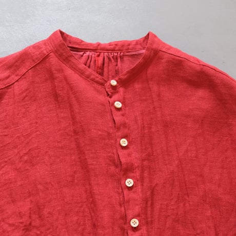 suzuki takayuki　bishop-sleeve bolero　S231-17   dawnred