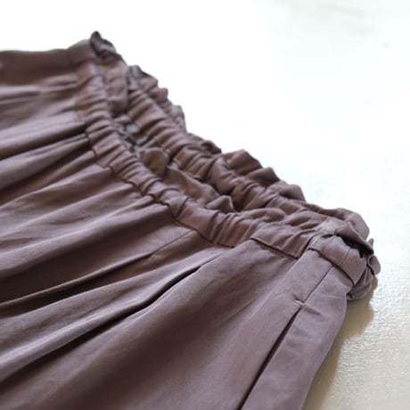suzuki takayuki　gathered pants　T001-17