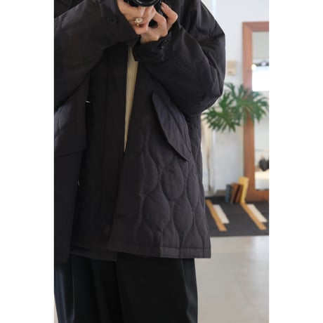 VACHEMENT   Cotton Nylon Quilted Mods Coat