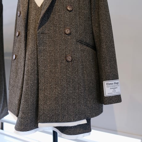 Thomas magpie  herringbone tailored jacket   2243201
