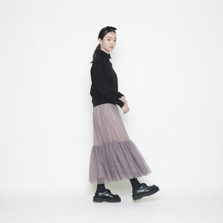THOMAS MAGPIE　tulle　tiered　skirt　2204613
