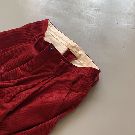 suzuki　takayuki　wide legged pants (限定品）　B212-02