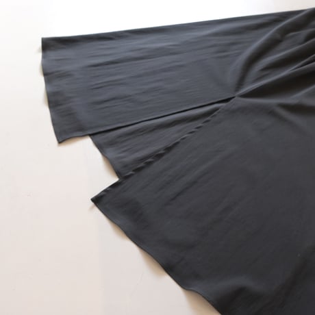 SINME　キャミソールワンピース ブラック×ブラックレース　S23SS-14-02