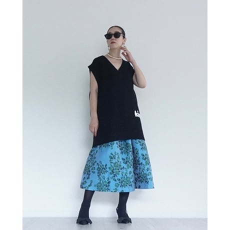 THOMAS MAGPIE　flower jacquared skirt【2241604】
