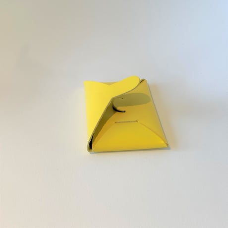 SEAMLESS CARD CASE  　/　YELLOW