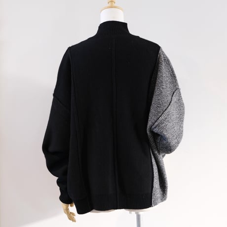 M53.　panel knit　（ UNISEX ）【 MK-005 】 Mサイズ