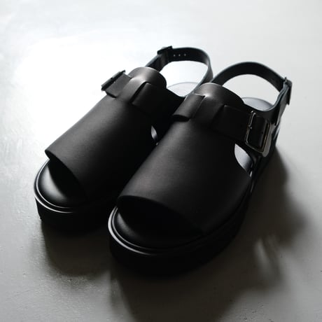 BEAUTIFUL SHOES　OPEN TOE SANDALS"gloxi cut thick sole"　bss2212009