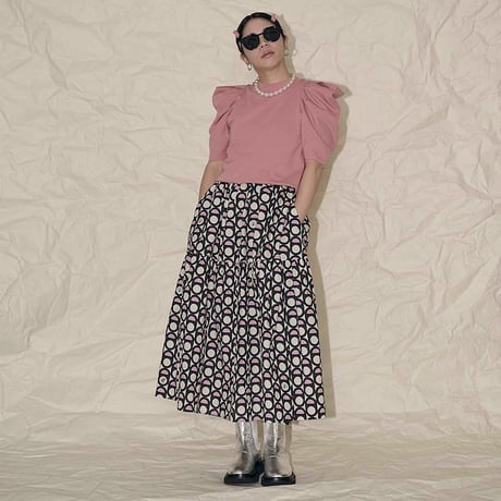 THOMAS MAGPIE　original print skirt【2242608】