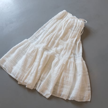 THOMAS MAGPIE　tiered lace skirt【2222606】