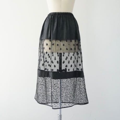 THOMAS MAGPIE　Paisley×Spangle Tulle skirt　2253604